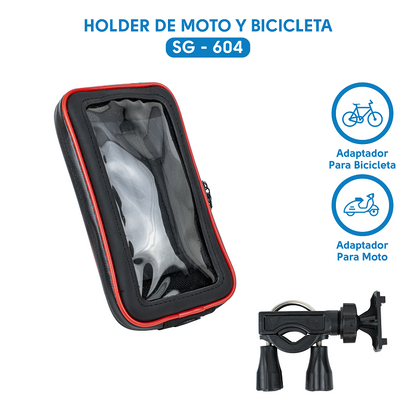 Soporte Holder Universal Impermeable Moto