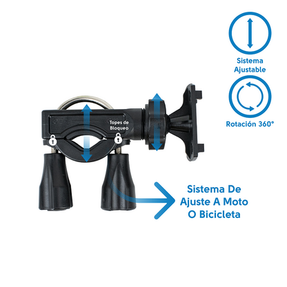 Soporte Holder Universal Impermeable Moto