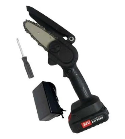 MINI MOTOSIERRA DE MANO ELECTRICA 24V-52