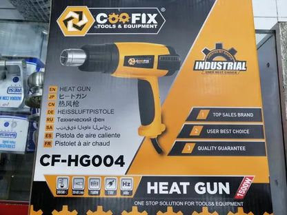 PISTOLA DE CALOR 2200W + BOQUILLAS