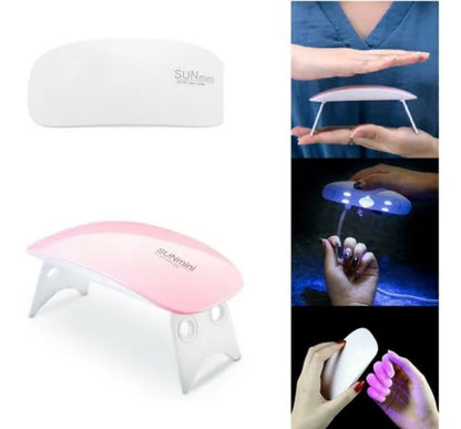 Combo Kit de Uñas+Mini Lampara UV/LED