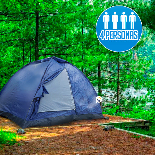 Carpa Camping Armable 4 Personas HY1100