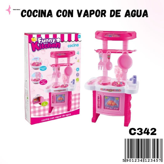 COCINA CON VAPOR DE AGUA