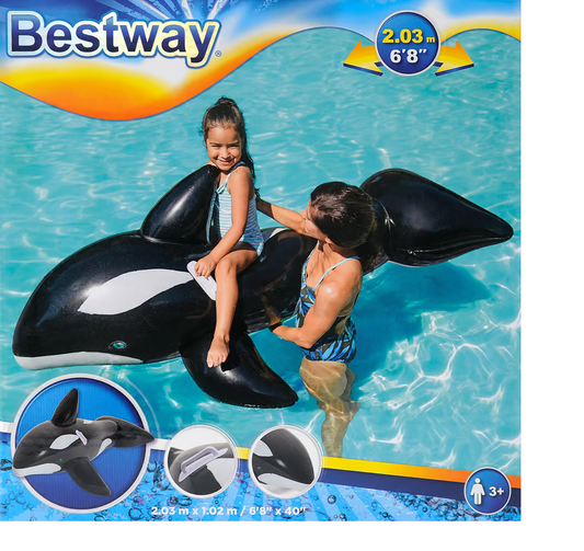 INFLABLE BALLENA 203 CM BESTWAY